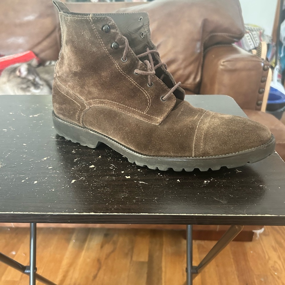 To Boot New York Cap Toe Boots